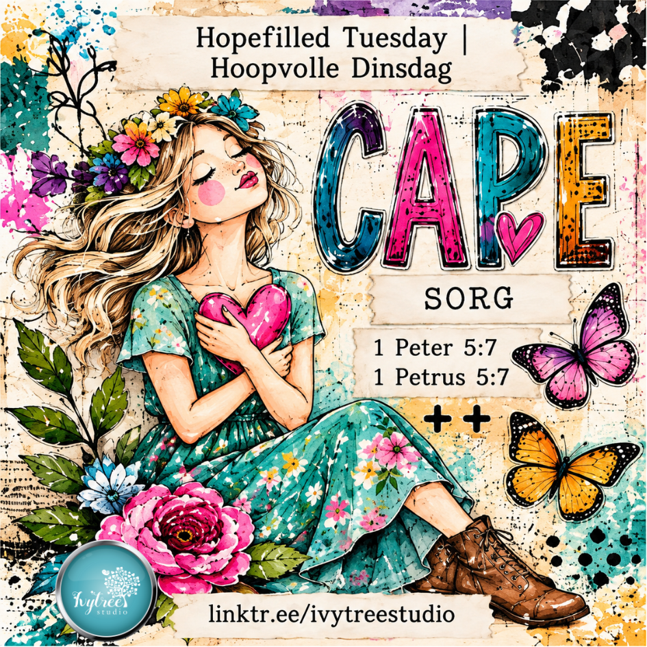 Hopefilled Tuesday | Care | Sorg | Creative Flow Collectables - SET 2 | Fresh Hope Collection | Ivytree Studio | English + Afrikaans