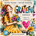 Heartful Thursday | Grateful | Dankbaar | Creative Flow Collectables - SET 2| Fresh Hope Collection | Ivytree Studio | English + Afrikaans