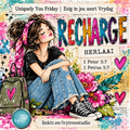 Uniquely You Friday | Recharge | Herlaai | Creative Flow Collectables - SET 2 | Fresh Hope Collection | Ivytree Studio | English + Afrikaans