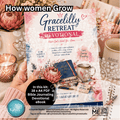 Gracelilly Retreat Devotional | How Women Grow | Bible Journaling eBook | Ivytree Studio | English