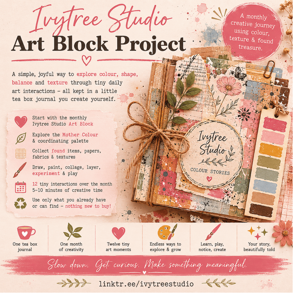 Heart of Worship | Ivytree Studio Colour Stories Kit | Art Journaling Project | Ivytree Studio