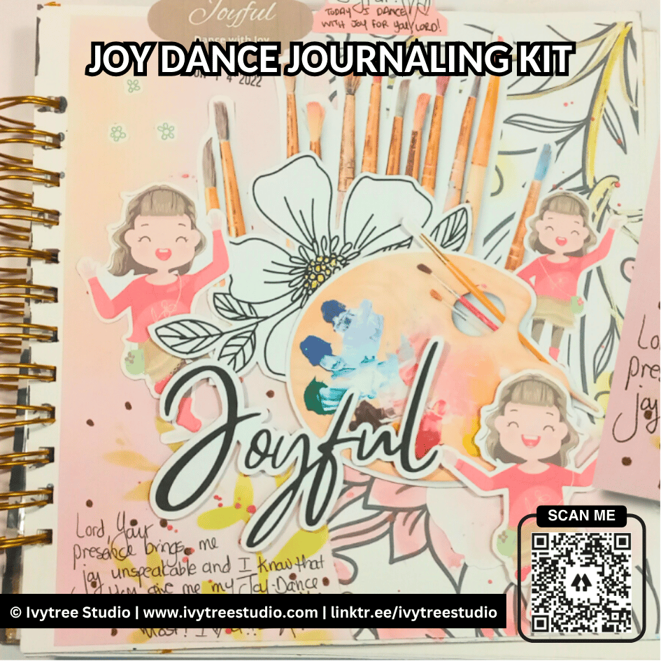 Joy Dance Bible Journaling Kit | Bible Journaling | Ivytree Studio | English + Afrikaans