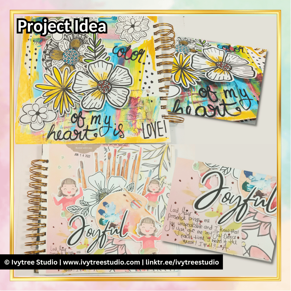 Joy Dance Bible Journaling Kit | Bible Journaling | Ivytree Studio | English + Afrikaans
