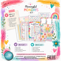 Meaningful Mondays Prompt Kit | Ivytree Studio | English