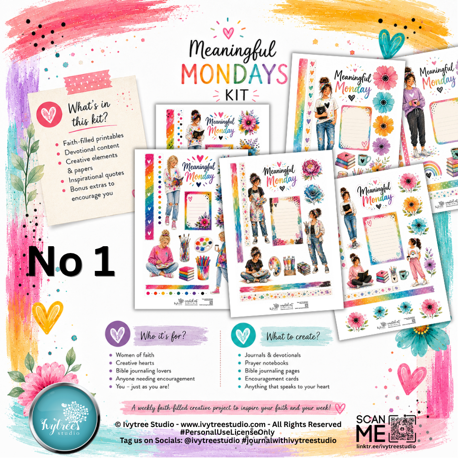Meaningful Mondays | Simply Lady Kit No 1 | Ivytree Studio
