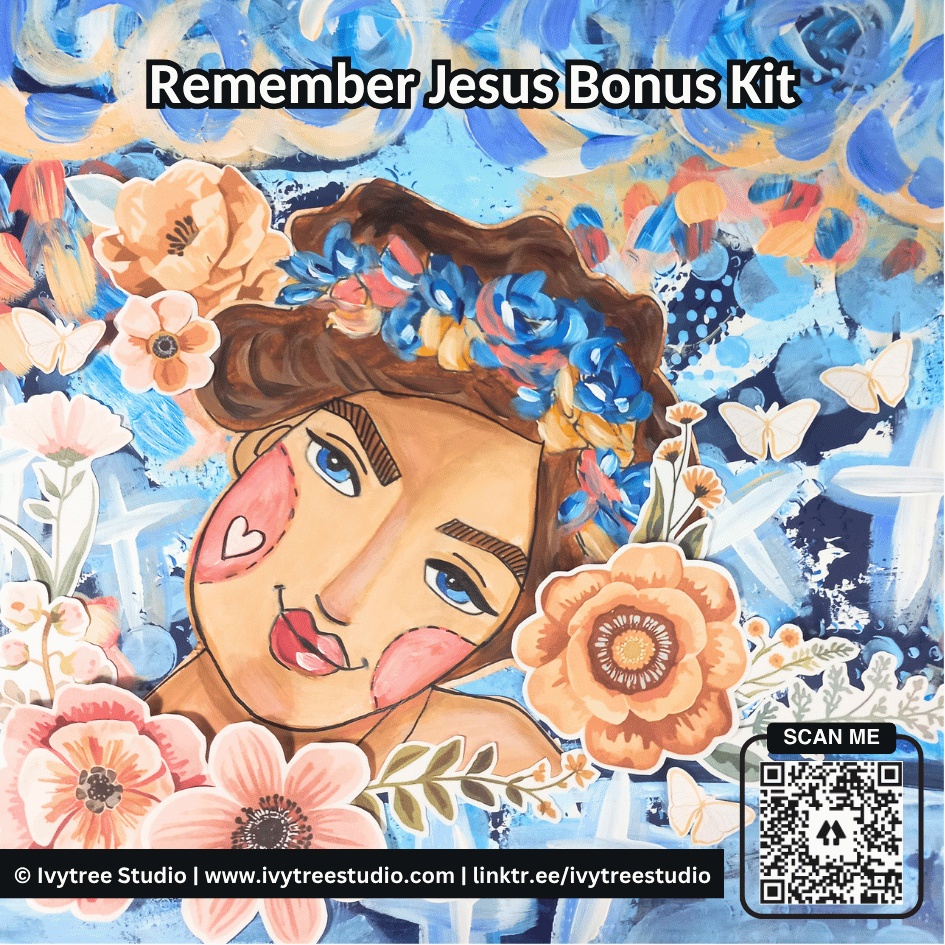 Remember Jesus bundle | Gracelilly Devotional Collection | Bible Journaling | Ivytree Studio | English and Afrikaans Creative kits