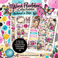 No 5 | Anchored in Hope | Word Flowtober Collectables | Fresh Hope Collection | Ivytree Studio