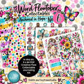 No 6 | Anchored in Hope | Word Flowtober Collectables | Fresh Hope Collection | Ivytree Studio